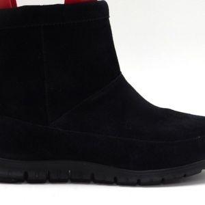COLE HAAN Black ZERØGRAND Suede Bootie Sz 8 .5